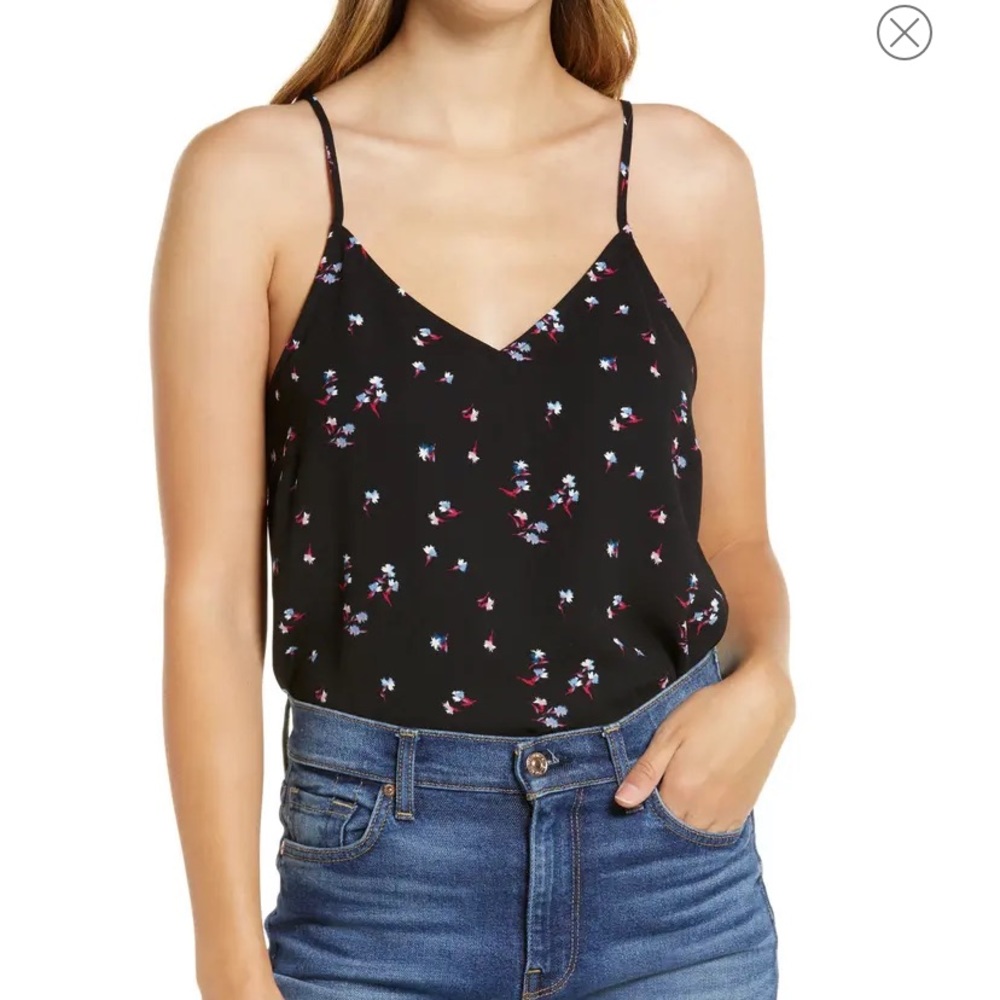 Nordstrom Halogen floral cami
